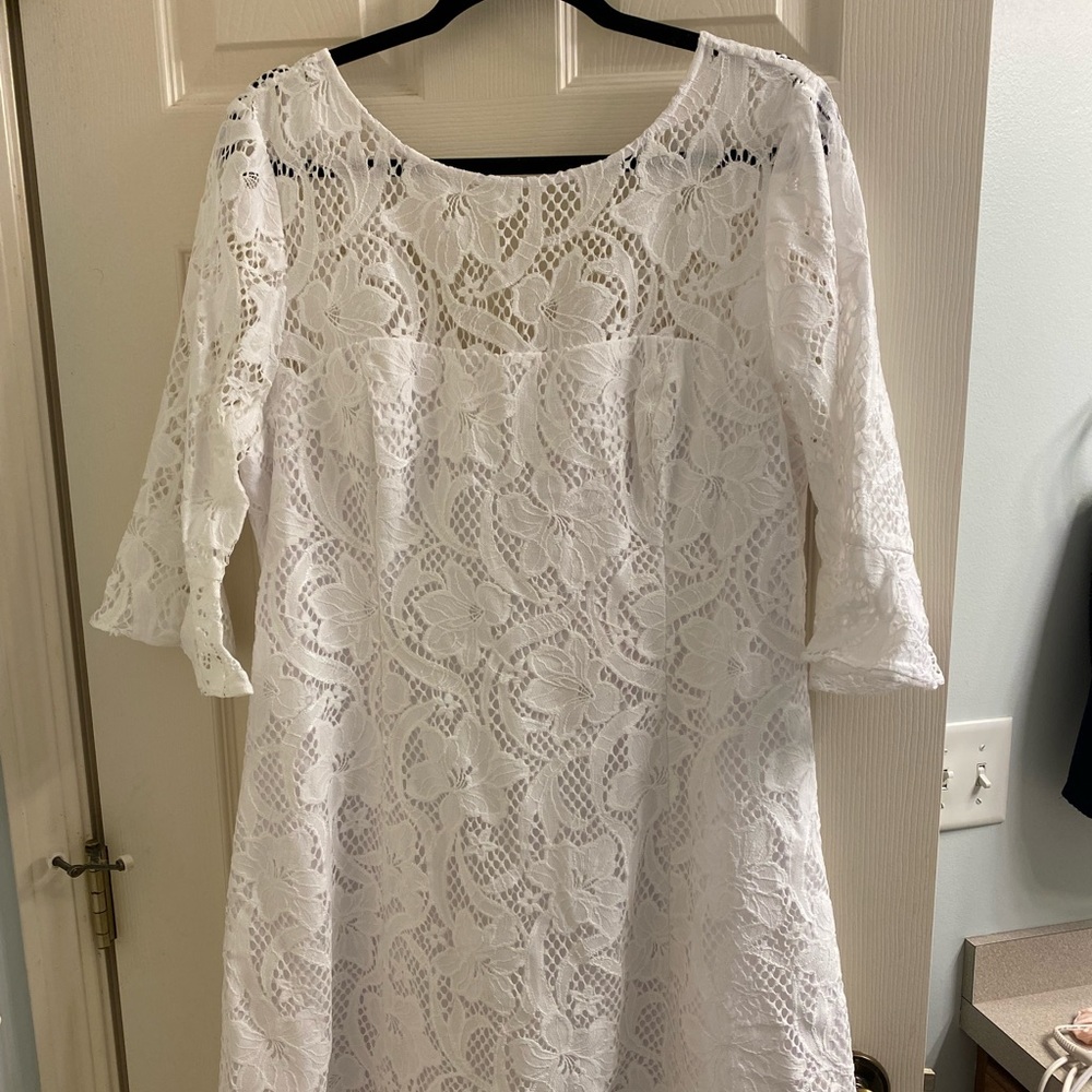 Bridal Lilly Pulitzer White Dress